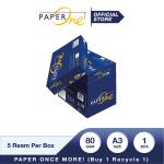 PaperOne Kertas A3 80gr All Purpose 1 Box (2500 lembar) Kertas HVS