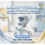 REKOMENDED dan HIGIENIS WA 0852-1188-6588 Laundry Stroller Bayi Deep Cleaning Aman Pondok Aren