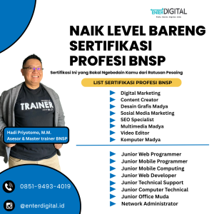BERSTANDAR NASIONAL! HUB: 0851-9493-4019 , Biaya Sertifikasi Tot Semarang