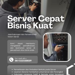 SPESIALIS, WA 0812-3323-0059, Jasa Setting Server Kantor Sidoarjo
