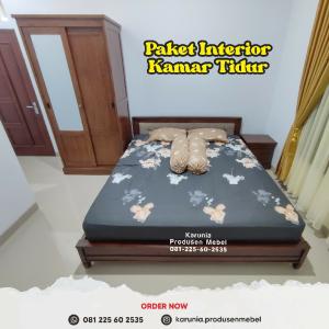 Desain Interior Kamar Kost Minimalis di Semarang