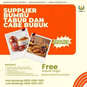TERBAIK! WA: 0896-1282-1257, Produsen Rempah Bubuk Palembang