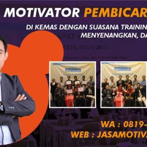 Motivator Purwokerto!, Terhandal untuk Meningkatkan Semangat Kerja  - Coach Wahyudi SMT