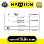 Hasston Multi Tester YX360TRD / Digital Multitester (2370-006)