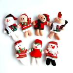Pembuatan Boneka Kecil Santa Snowman Gantungan Dekor Natal Souvenir Kado Hampers