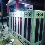 Pagar rumah Lipat Hollow Galvanis