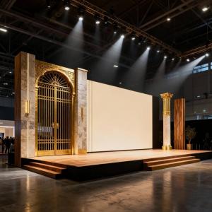 vendor dekorasi booth Pasar Rebo