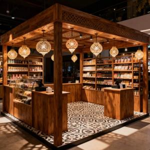 vendor dekorasi booth Sukmajaya