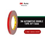 3M AFT Acrylic Foam Tape 5666, tebal 1.1 mm, size 12 mm x 4.5 m - Double Tape Mobil