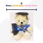 Pembuatan BONEKA WISUDA Our Stuff 25 cm (HIGH QUALITY) Sesuai Gambar - G