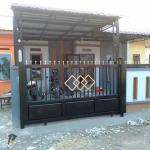 pagar besi minimalis rumah