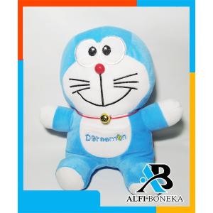 Pembuatan Boneka Doraemon L Polos - Mainan Anak Perempuan - Boneka Untuk Kado - Biru Muda