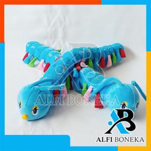 Pembuatan Boneka Ulil Boneka Ulat Bulu 80cm - Boneka Dashbor Mobil Lucu Dan Geme - Biru