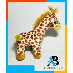 Pembuatan Boneka Jerapah Ukuran M - Boneka Mainan Anak - Boneka Hiasan Lemari - Cokelat