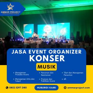 WA 0852–5297–2180 Jasa Event Organizer Konser Musik di Sampit