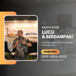 Motivator Probolinggo, Profesional Dan Berintegritas! Untuk Pegawai Pemerintah (0819-4654-8000)