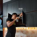 Custom Kitchen Set Kayu Full Plafon Klaten Jogja Solo Raya