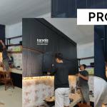 Custom Kitchen Set Kayu Full Plafon Klaten Jogja Solo Raya
