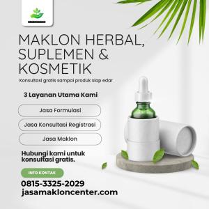 TERBAIK! WA: 0815-3325-2029, Jasa Maklon Suplemen Kesehatan Kota Tangerang, Famsindo