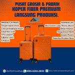 PREMIUM! HUB: 0856-9282-2800, Jual Koper Umroh Custom Logo Travel Jember, AKM