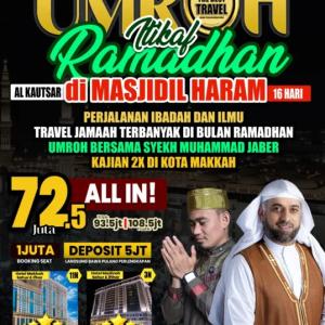 HEMAT! TELP. 0811-8134-882, Umroh Plus Al Aqsa Bengkulu, Jannah Firdaus