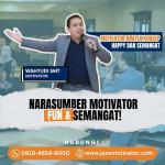 Motivator Brebes Terpercaya, Terfavorit! dan Sangat Memotivasi Pegawai