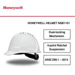 Honeywell North Short Brim Hard Hat - Helm Safety - Helmet Proyek