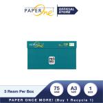 PaperOne Kertas A3 75gr Copier 1 Box (2500 lembar) Kertas HVS