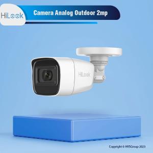 Hilook Camera CCTV Outdoor Sound Audio THC-B120-PS Suara Mic 2MP