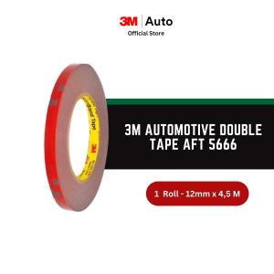 3M AFT Acrylic Foam Tape 5666, tebal 1.1 mm, size 12 mm x 4.5 m - Double Tape Mobil