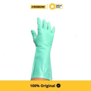 Krisbow Glove Sarung Tangan Pengaman Nitril Ukuran L