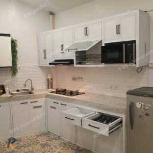 kitchen set Aluminium minimalis