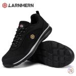 Sepatu Safety Keamanan Kerja Larnmern CE L112981 Eropa Sporty Import - L112981 Hitam, 40