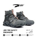 Sepatu JBS 799 Safety Sneakers / Sepatu Pelindung Besi Anti Paku - Abu-abu, 46