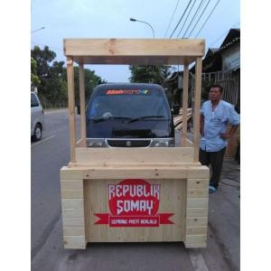 Beli Gerobak Booth Custom di galaxy bekasi
