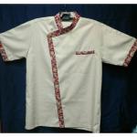 Konveksi UNIFORM JURU MASAK CATERING WAITERS DAPUR HOTEL RESTO CAFE LENGAN PENDEK UNISEX 