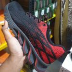 SEPATU SAFETY SHOES CASUAL SPORT (TOP01) RINGAN (UJUNG BESI) - Merah, 47