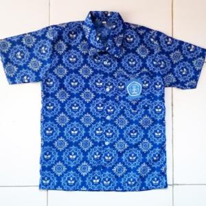 Konveksi Batik Seragam Sekolah SMP & MTs Lengan Pendek