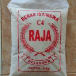 beras c4 raja delanggu - 1 kg