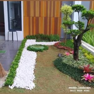 Taman rumput Jepang minimalis outdoor A . 44