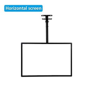 Neon Box Slim Led Light Box Menu Paket 3In1 50X70Cm ( 210X50Cm ) - - DENGAN PRINTING, Hitam