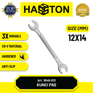 Hasston Kunci Pass Chrome / Duoble Open End Wrench (1649)