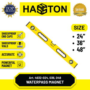 Hasston Waterpass Aluminium with Handle (4632)