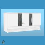 lemari gantung kitchen set 3pintu KSA-120 - Putih