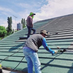waterproofing anti bocor genteng beton bekasi cikarang membran bakar