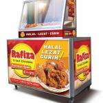Pabrik Gerobak Booth Custom di bekasi selatan