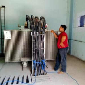 jasa instalasi listrik pju panel sutm penerangan jalan umum tra