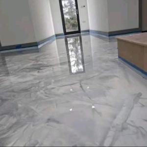 jasa epoxy resin lantai/flooring custom