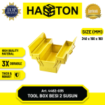Hasston Tool Box 3 Susun Kuning / Toolbox Besi / Kotak Perkakas (4485)