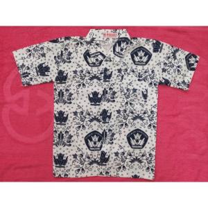 Konveksi BAJU BATIK BIRU SERAGAM SEKOLAH SD LENGAN PENDEK - Size 7